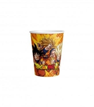 BICCHIERI IN CARTA DRAGON BALL 250 ML 8 PZ
