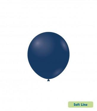 PALLONCINI LATTICE BLU NOTTE PASTELLO SOFT LINE 5INCH 13CM 100PZ