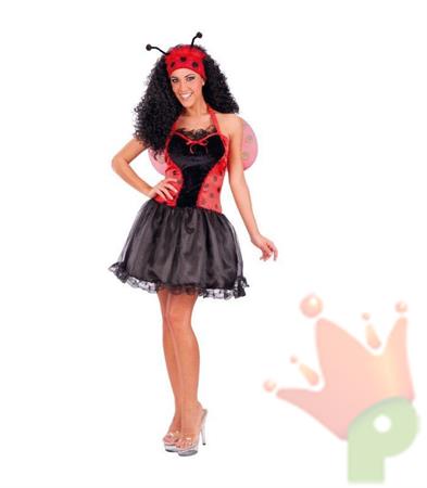 COSTUME COCCINELLA DONNA ADULTA TAGLIA UNICA