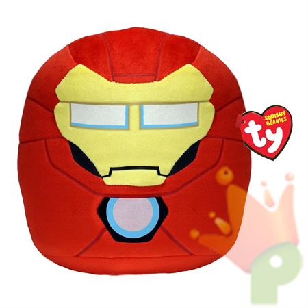CUSCINO TY SQUISH A BOOS IRON MAN 22 CM