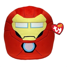 CUSCINO TY SQUISH A BOOS IRON MAN 22 CM