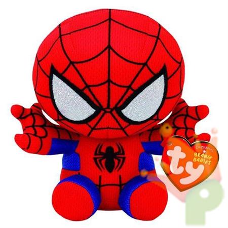 PELUCHE TY SPIDERMAN 20 CM