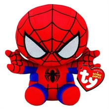 PELUCHE TY SPIDERMAN 20 CM