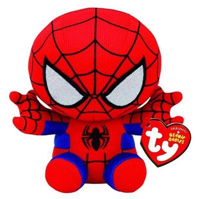 PELUCHE TY SPIDERMAN 20 CM