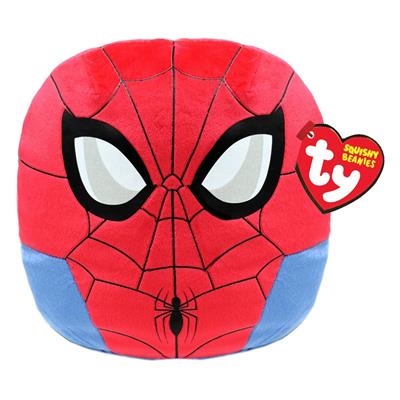 CUSCINO TY SQUISH A BOOS SPIDERMAN 22 CM