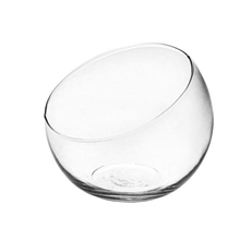 SFERA VETRO TAGLIO OBLIQUO H.10X12CM