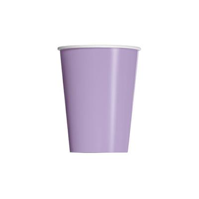 BICCHIERI CARTA 250 CC LILLA 10 PZ
