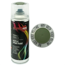 SMALTO ACRILICO MULTIUSO VERDE MILITARE OPACO RAL 6003 400 ML