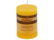 CANDELA MOCCOLO 80/58MM RAUREIF GIALLO