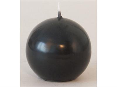 CANDELA SFERA 70MM NERO