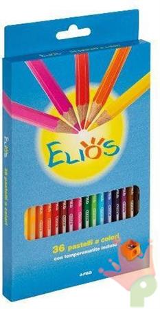 MATITE COLORATE FILA ELIOS 36 PASTELLI