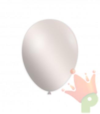PALLONCINI 12INCH 30CM PERLA 60 METAL 100PZ