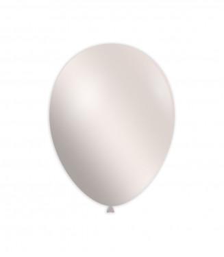 PALLONCINI 12INCH 30CM PERLA 60 METAL 100PZ