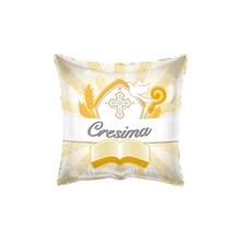 PALLONCINO MYLAR 18INCH LA MIA CRESIMA