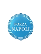 PALLONCINO MYLAR FORZA NAPOLI 18 INCH 45 CM