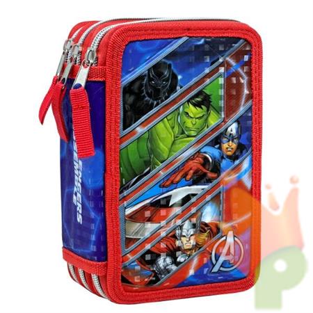 ASTUCCIO 3 ZIP AVENGERS