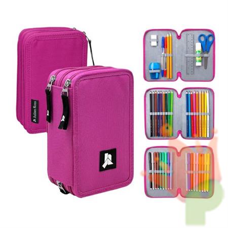 ASTUCCIO 3 ZIP FUCSIA JULIAN ROSS