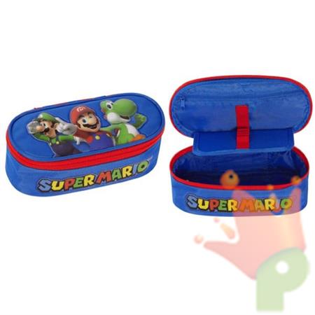 ASTUCCIO BAULETTO OVALE SUPER MARIO 22X10X7 CM