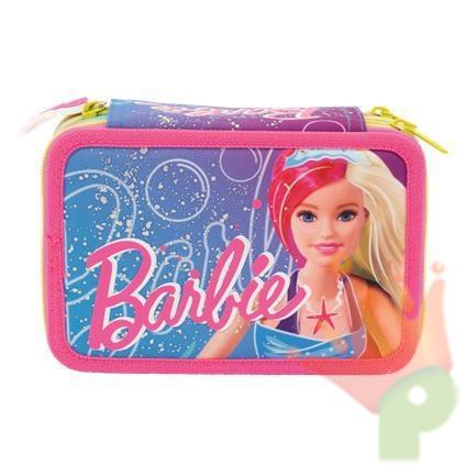 ASTUCCIO 3 ZIP BARBIE SIRENA