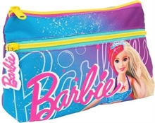 ASTUCCIO BUSTINA 2 ZIP BARBIE SIRENA 22X6X14 CM