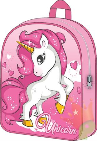 ZAINO ASILO UNICORNO 30X26X10 CM