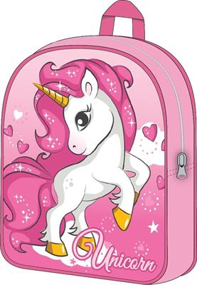 ZAINO ASILO UNICORNO 30X26X10 CM
