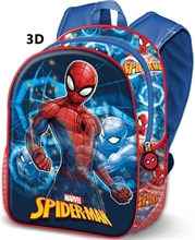 ZAINO ASILO SPIDERMAN 3D 31X26X11 CM