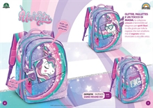 ZAINO ESTENSIBILE GO-POP UNICORN 31X43X18 CM