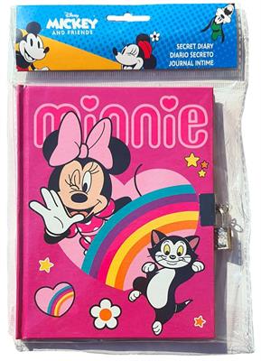 DIARIO SEGRETO MINNIE 22X15 CM