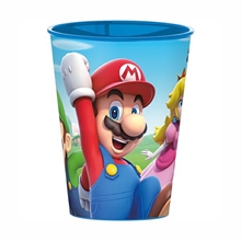 BICCHIERE IN PLASTICA SUPER MARIO 260 ML