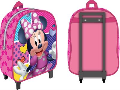 ZAINO TROLLEY ASILO MINNIE 28X24X10 CM