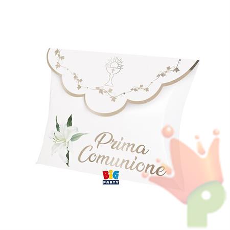 SCATOLINE BUSTINA PRIMA COMUNIONE LILYY 10X8 CM 25 PZ