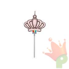 CANDELINA PICK CORONA ROSE GOLD 12 CM