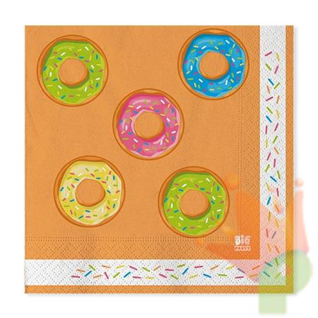 TOVAGLIOLI 33X33CM CIAMBELLE 20PZ