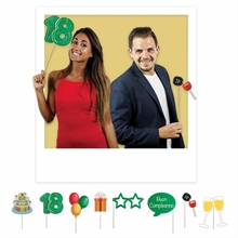 PHOTO BOOT 18 ANNI 20CM 8PZ