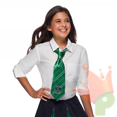 CRAVATTA LUSSO SERPE VERDE HARRY POTTER