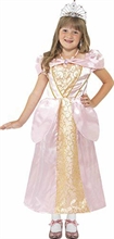 COSTUME PRINCIPESSA ROSA TG. M  7-8 ANNI