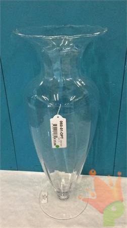 VASO VETRO OTTICO H.58cm D.23cm