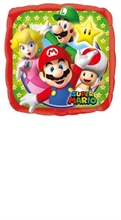 PALLONCINO MYLAR 18INCH SUPER MARIO BROS