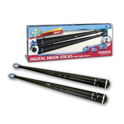 BACCHETTE BATTERIA DIGITALI ELETTRONICHE CON LUCI BONTEMPI