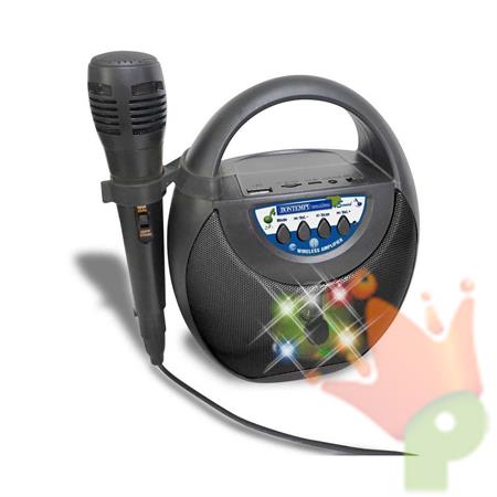CASSA ACUSTICA WIRELESS CON MICROFONO