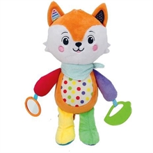 PELUCHE PER NEONATI FOX ACTIVITY PLUSH CLEMENTONI