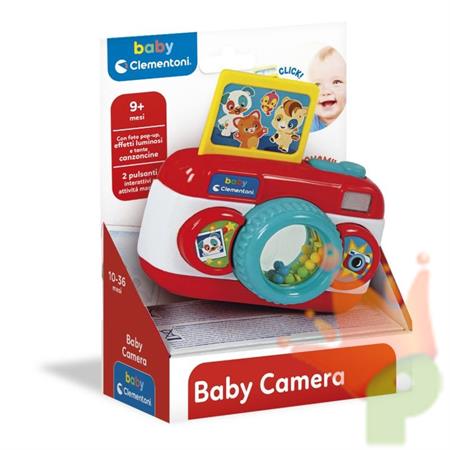 BABY CAMERA CON LUCI E SUONI PRIMI GIOCHI BABY CLEMENTONI