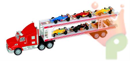 GIOCO CAMION BISARCA CON 6 AUTO