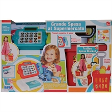 PLAYSET GIOCO GRANDE SPESA AL SUPERMERCATO CON CARRELLO