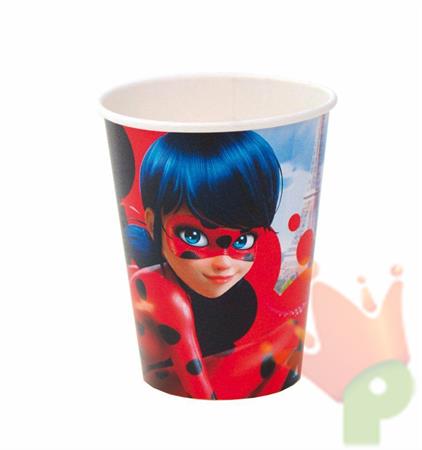 BICCHIERI 220ML LADYBUG 8PZ