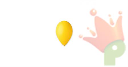 PALLONCINI 12INCH 30CM GIALLO 100PZ