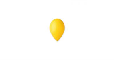 PALLONCINI 12INCH 30CM GIALLO 100PZ