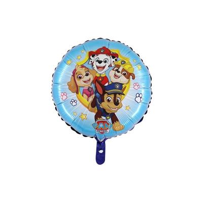PALLONCINO MYLAR PAW PATROL ACTION 18 INCH 45 CM