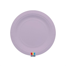 PIATTI ECOLOR LILLA 18 CM 25 PZ